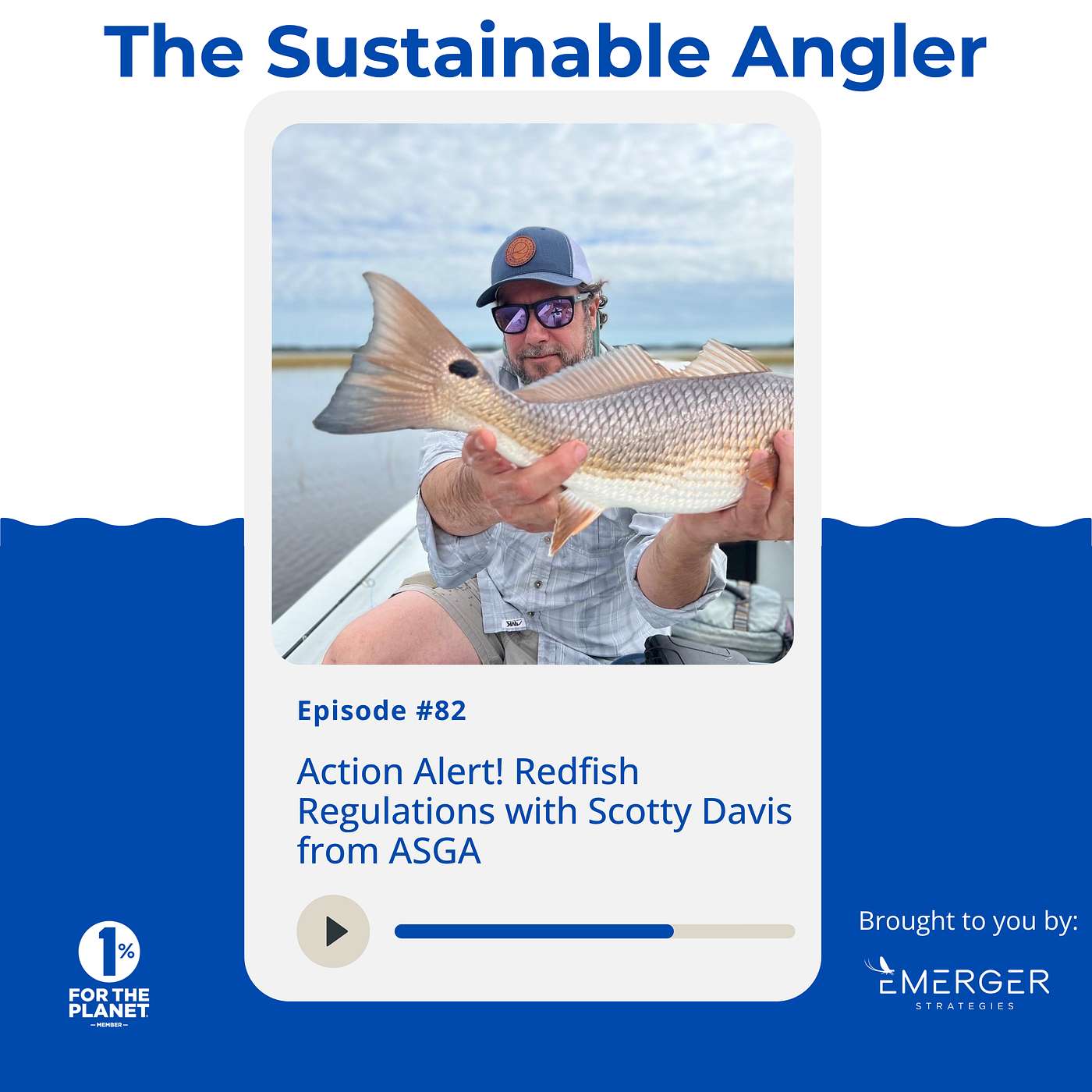 EP 82. Action Alert! Redfish Regulations with Scotty Davis from ASGA