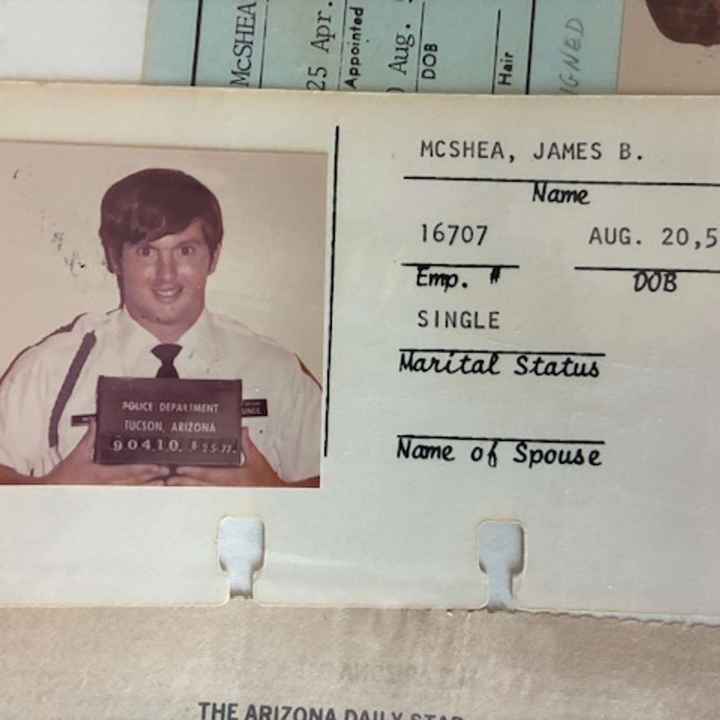 Jim McShea Pt 2 (Retired Tucson Police Captain) episode artwork