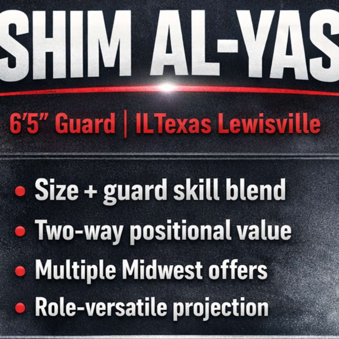 The Watchlist: 6’5” Texas Guard Drawing Midwest Attention