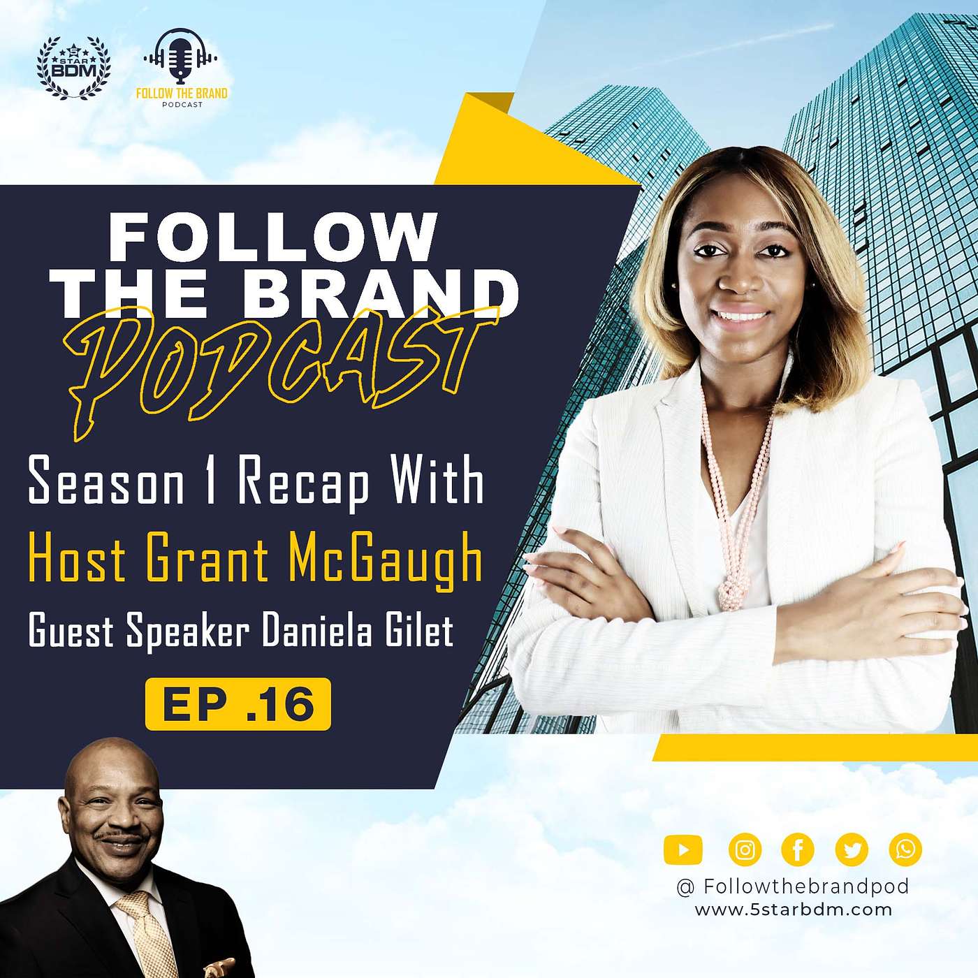 Season 1 Recap:  The Ethos of Success  Featuring Daniela Gilet Early Careerist and Entrepreneur