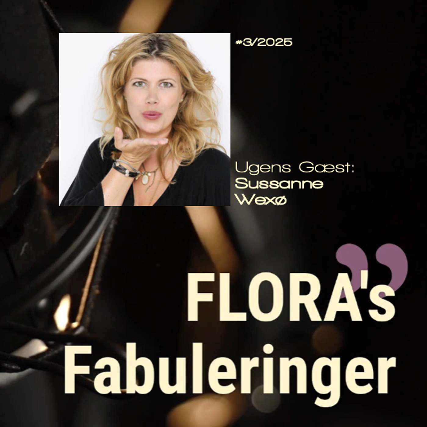 FLORA's Fabulering med Sussanne Wexø - berigende samtaler med mennesker, der har noget på hjerte. FLORA's Fabulering med Sussanne Wexø - berigende samtaler med mennesker, der har noget på hjerte.