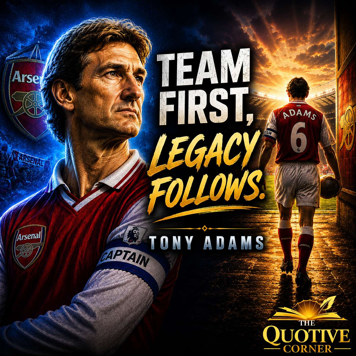 Tony Adams Says Team First, Legacy Follows episode artwork