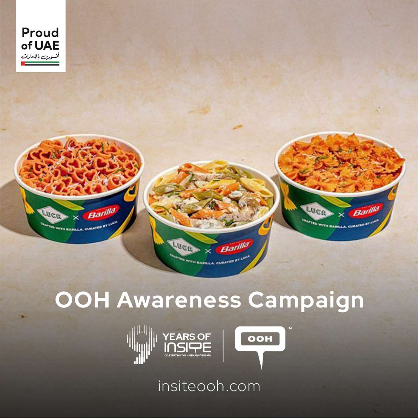 The Pair We Didn't Know We Needed! Luca x Barilla DOOH Campaign to Announce the Love Affair