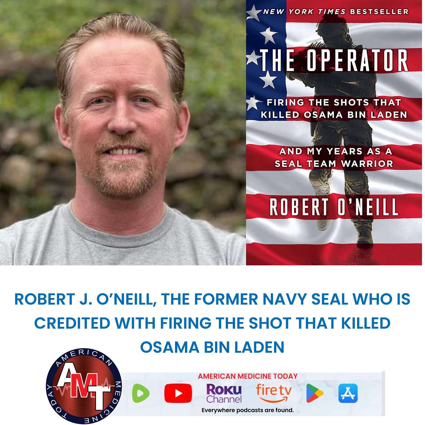 5/10/25 S11 E2600 -  ROBERT O'NEILL - "THE OPERATOR" (BIN LADEN SHOOTER) episode artwork