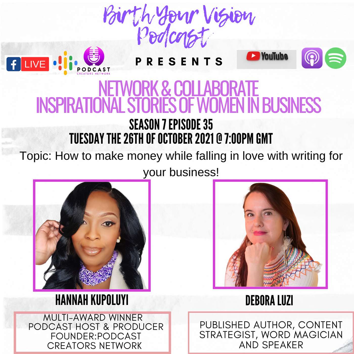 BIRTH YOUR VISION PODCAST