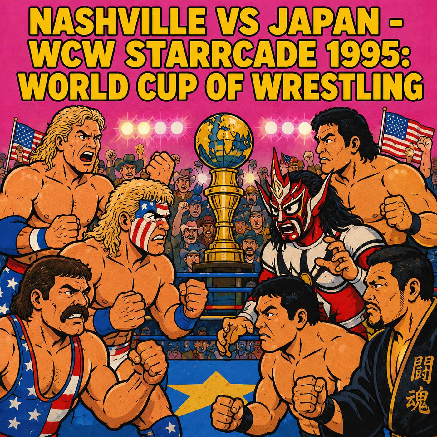 Nashville vs Japan - WCW Starrcade 1995: World Cup of Wrestling
