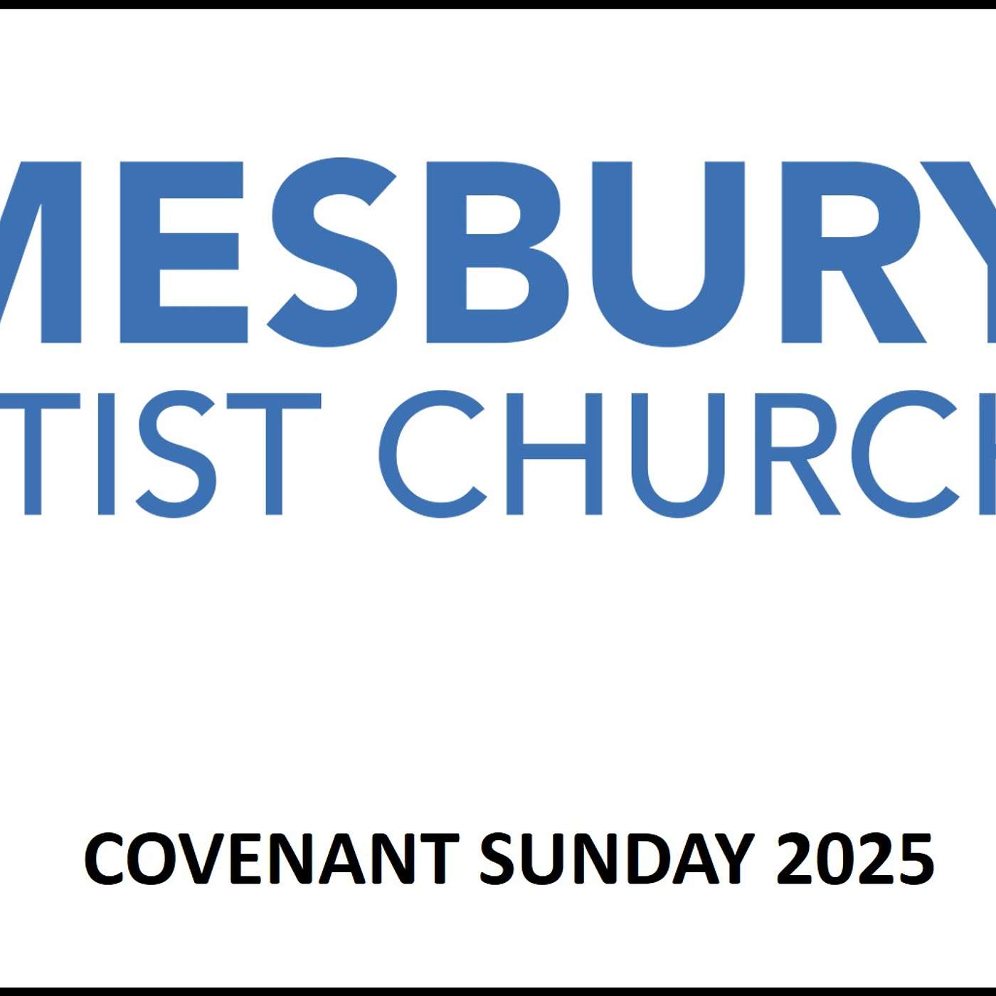 Covenant Sunday 2025