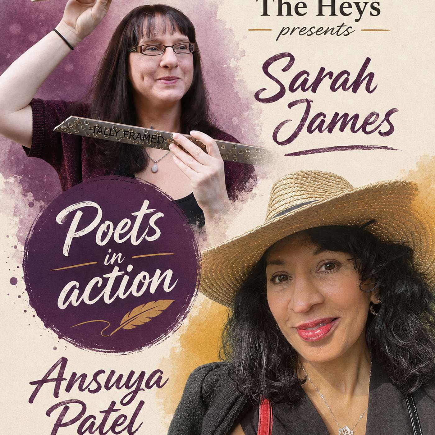 #30: Poetry Unzipped - In Conversation with Ansuya Patel and Sarah James episode artwork