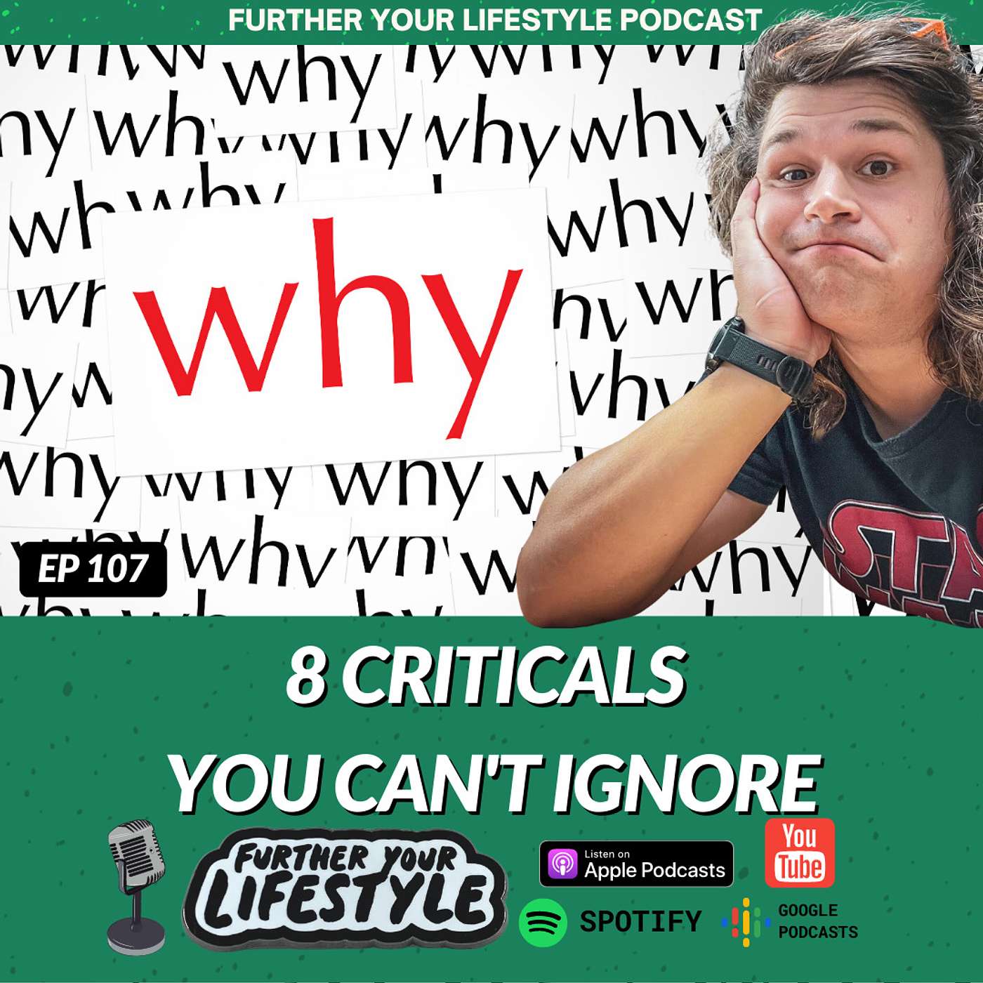 EP.107 - 8 Critical Conversations You Can't Ignore | Further Your Lifestyle Podcast