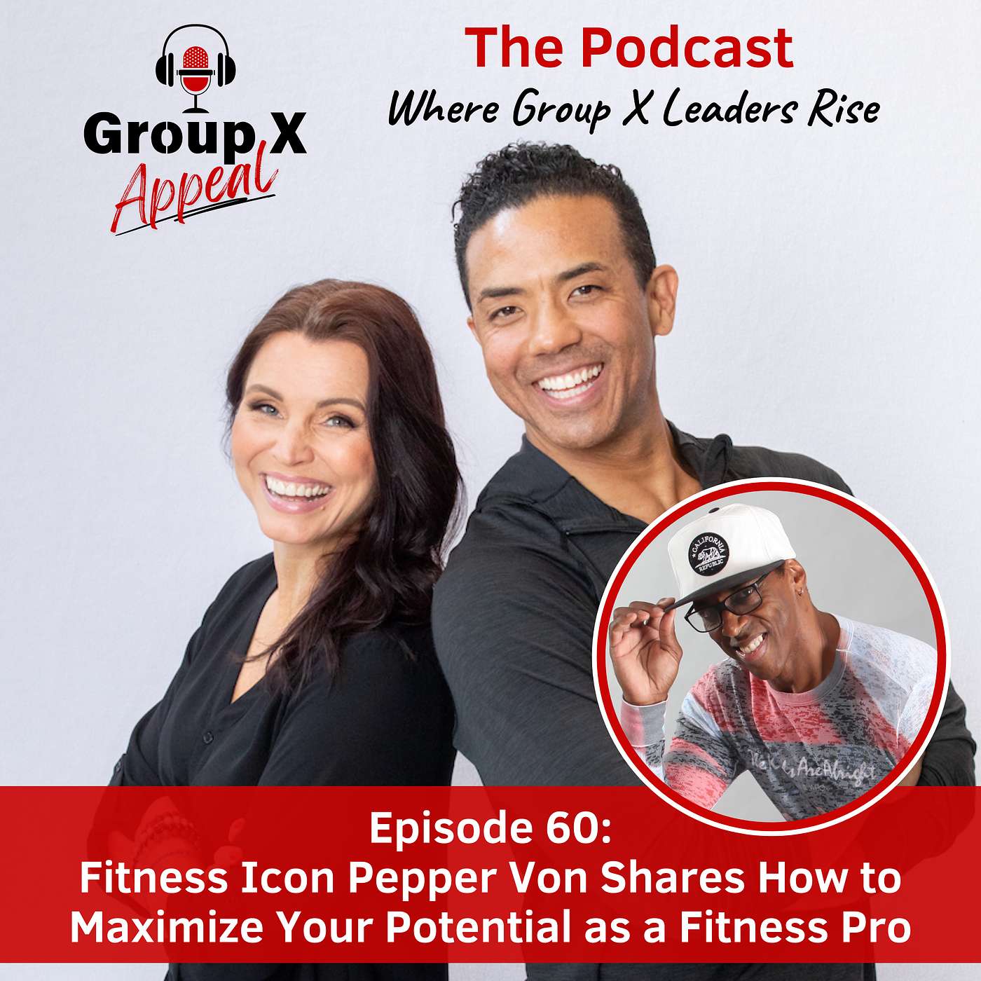 60: Fitness Icon Pepper Von Shares How to Maximize Your Potential as a Fitness Pro episode artwork