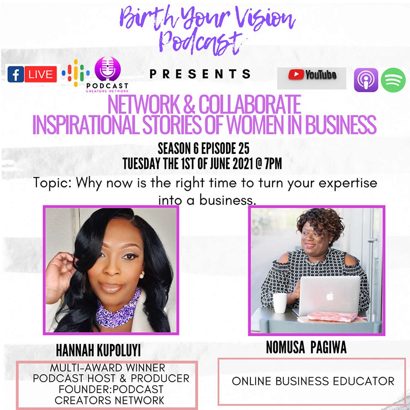 BIRTH YOUR VISION PODCAST