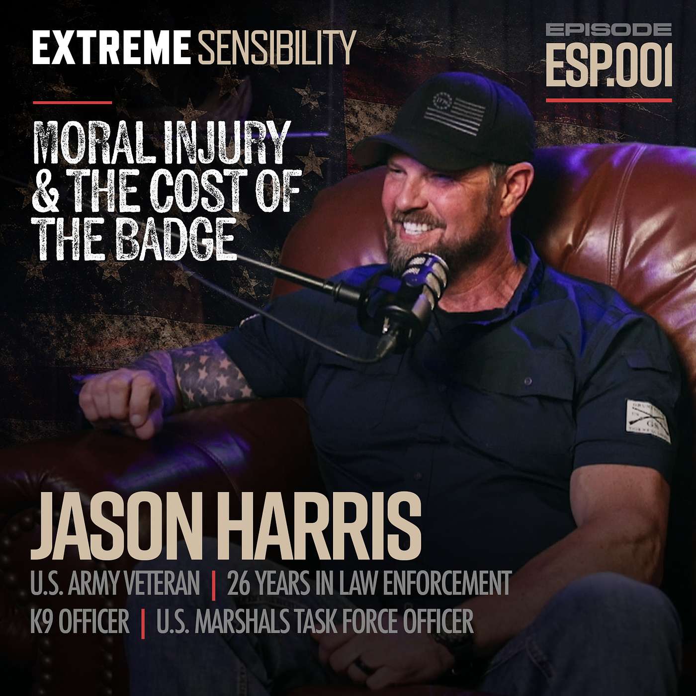Moral Injury & the Cost of the Badge - Jason Harris | ESP.001 episode artwork