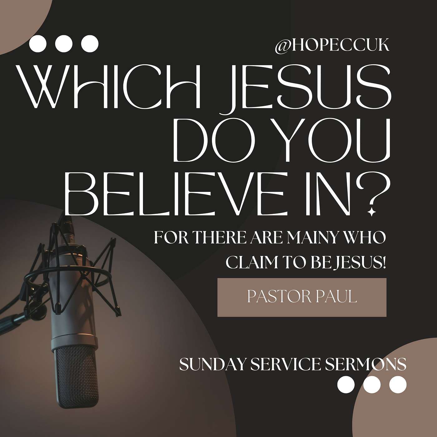 Hope Sunday Service Sermons