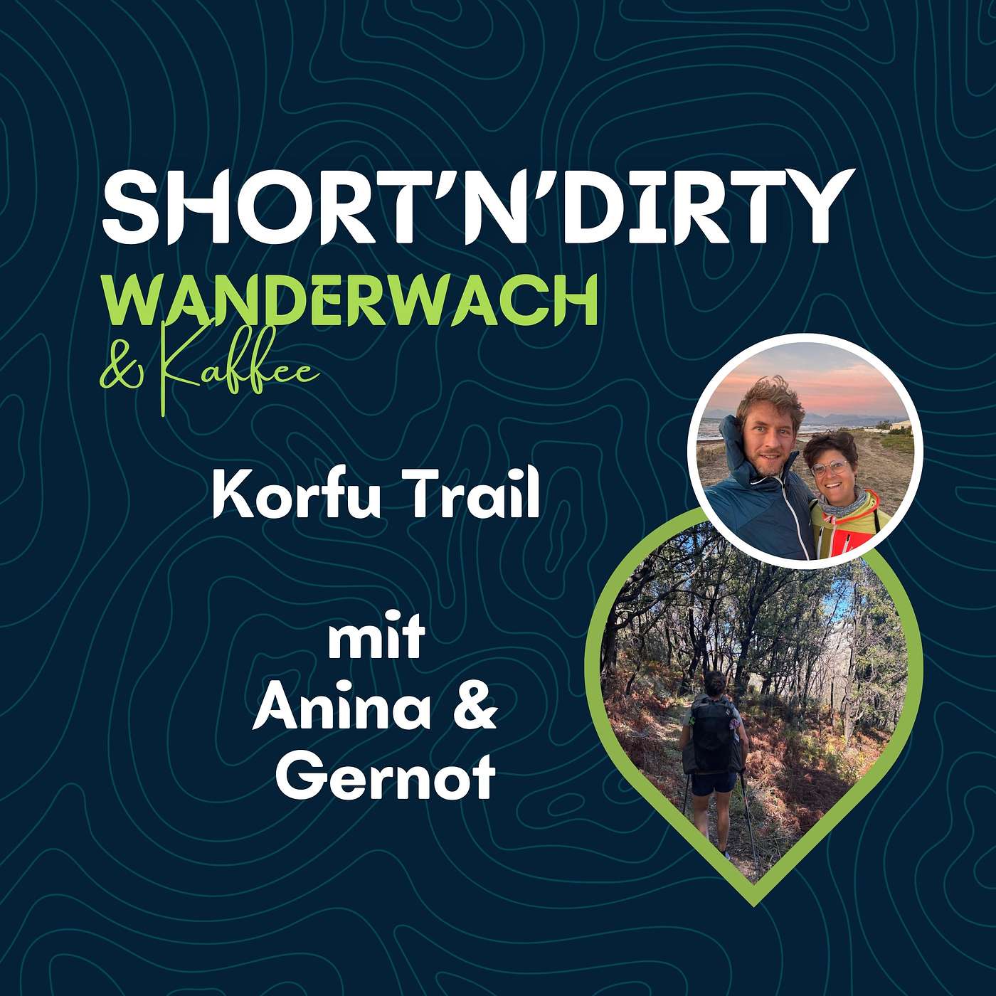 Short'n'Dirty: Anina und Gernot über den Korfu Trail in Griechenland