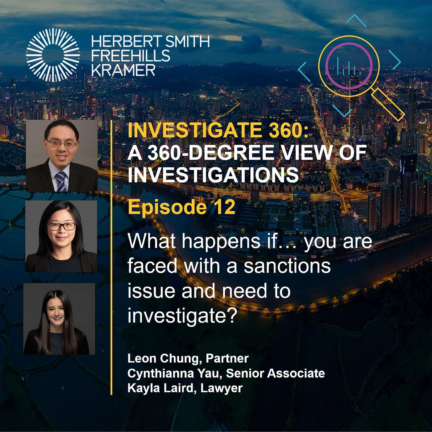 Investigate 360: EP12 – What happens if… you are faced with a sanctions issue and need to investigate? episode artwork