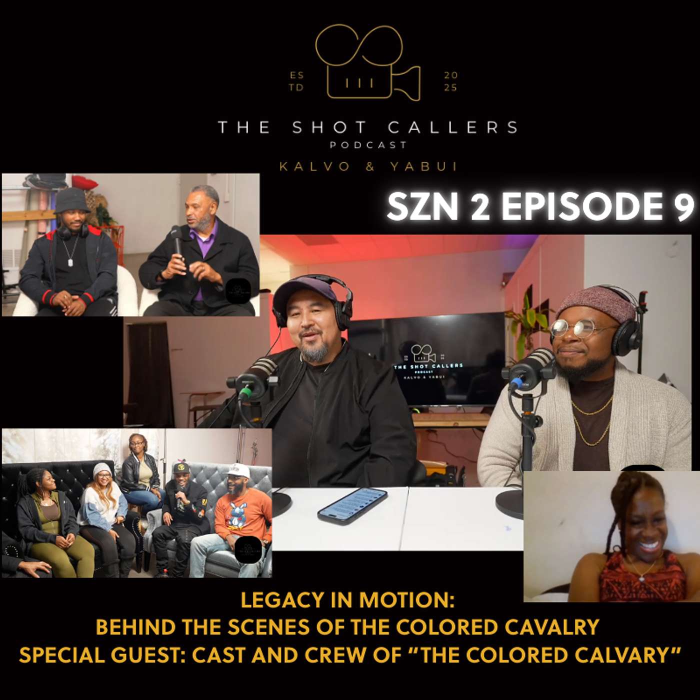 "Legacy in Motion: Behind the Scenes of 'The Colored Cavalry'" episode artwork