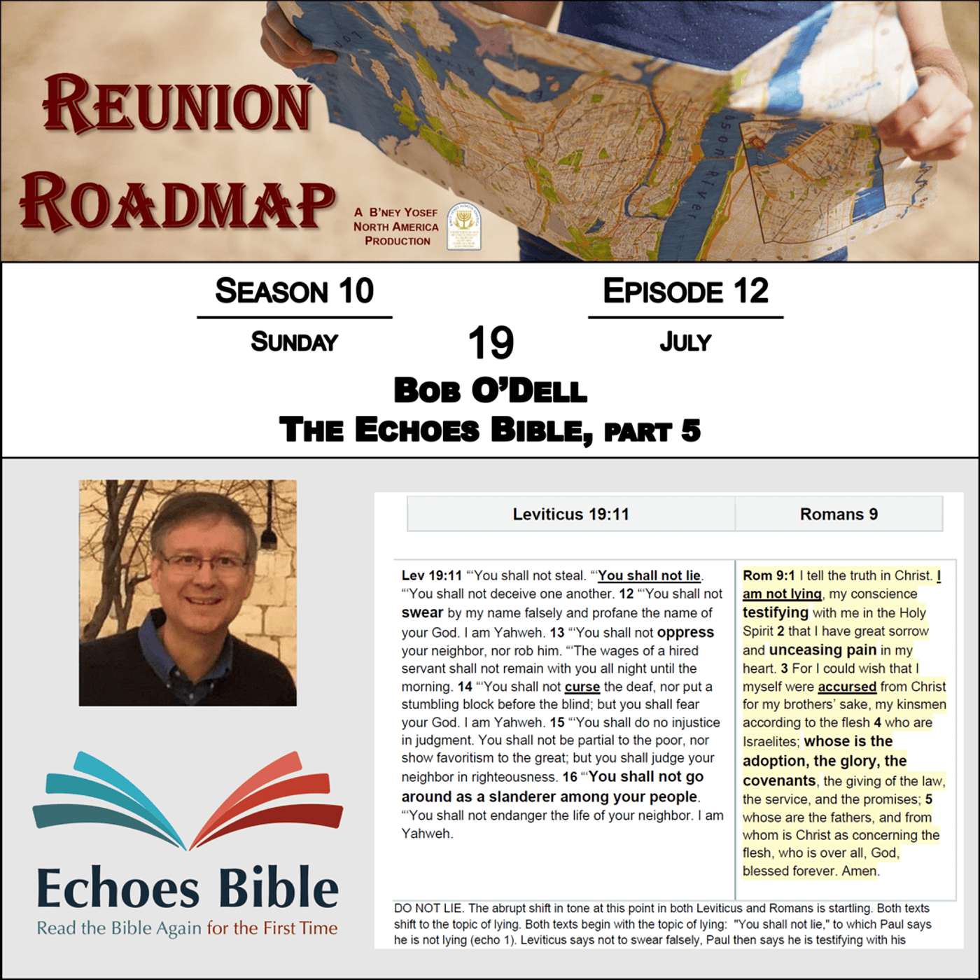 Bob O'Dell: The Echoes Bible, part 5 episode artwork