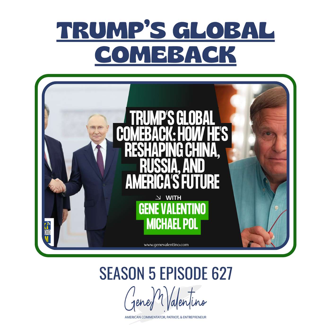 Trump’s Global Comeback: How He’s Reshaping China, Russia, and America’s Future episode artwork