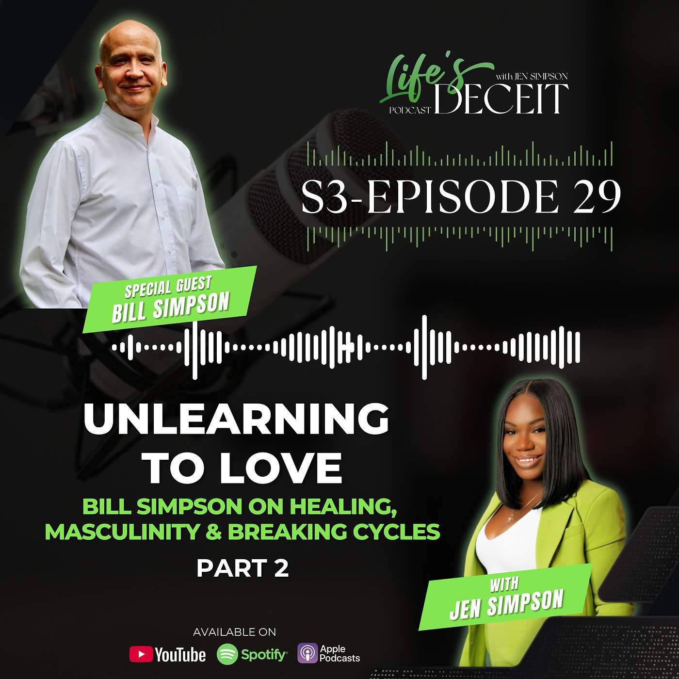 Unlearning To Love / Bill Simpson On Healing, Masculinity and Breaking Cycles Part 2