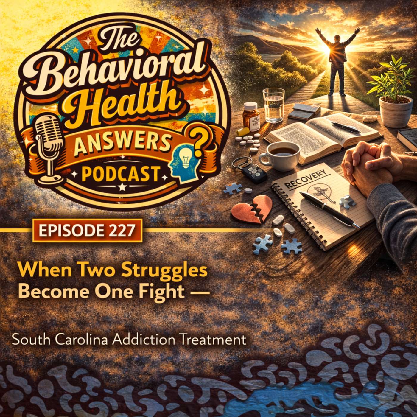 Episode 227: When Two Struggles Become One Fight | South Carolina Addiction Treatment episode artwork