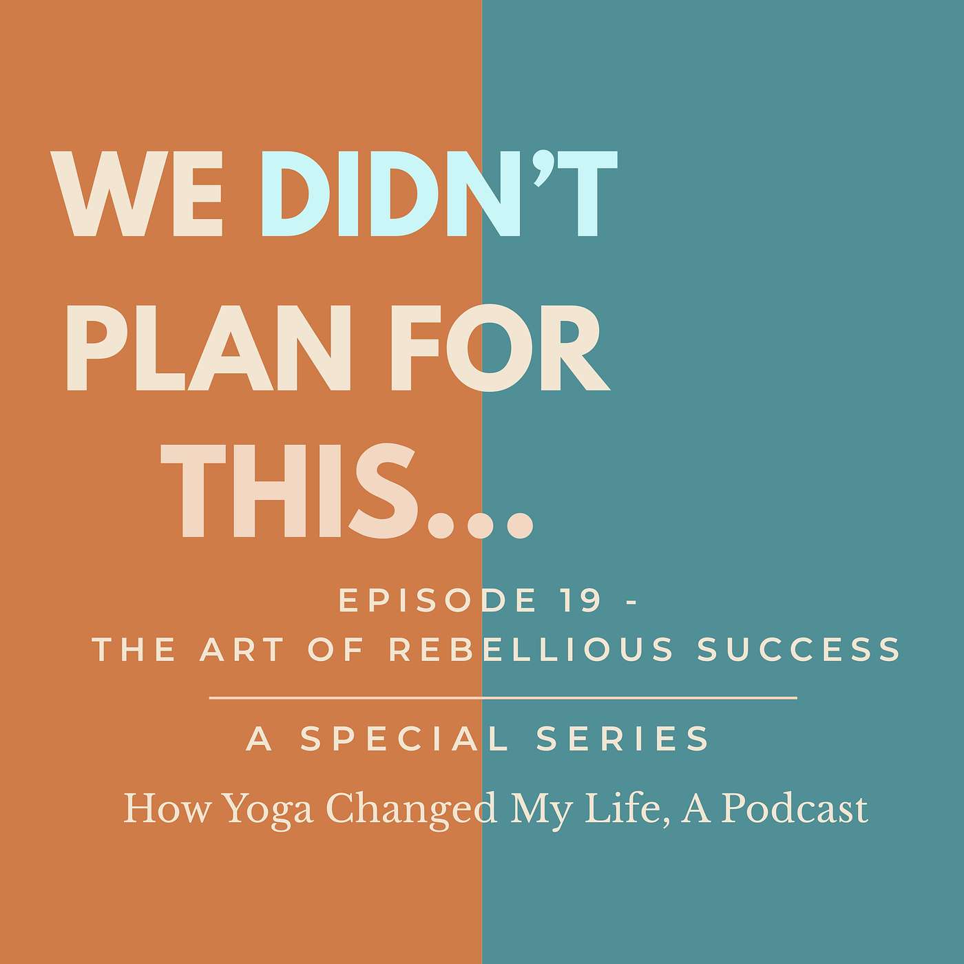 197. We Didn't Plan For This: The Art of Rebellious Success episode artwork