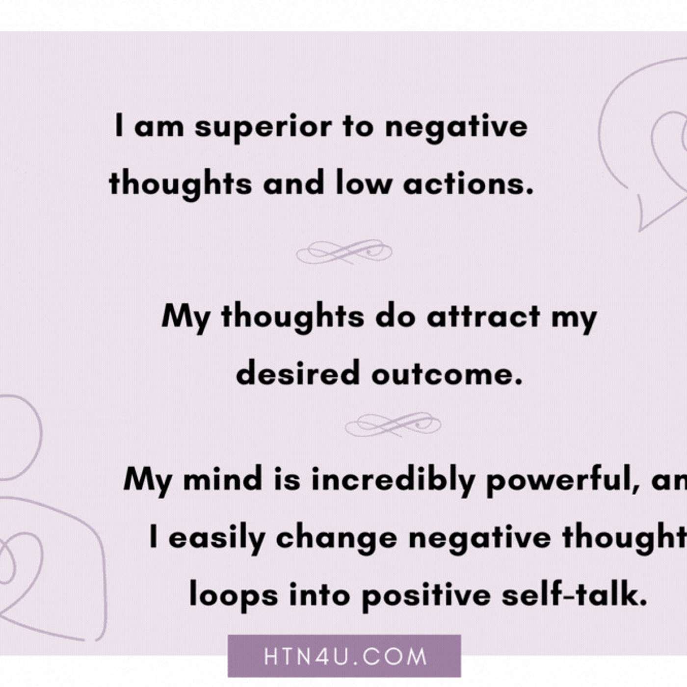 930: HTN4U Affirmations on Positivity