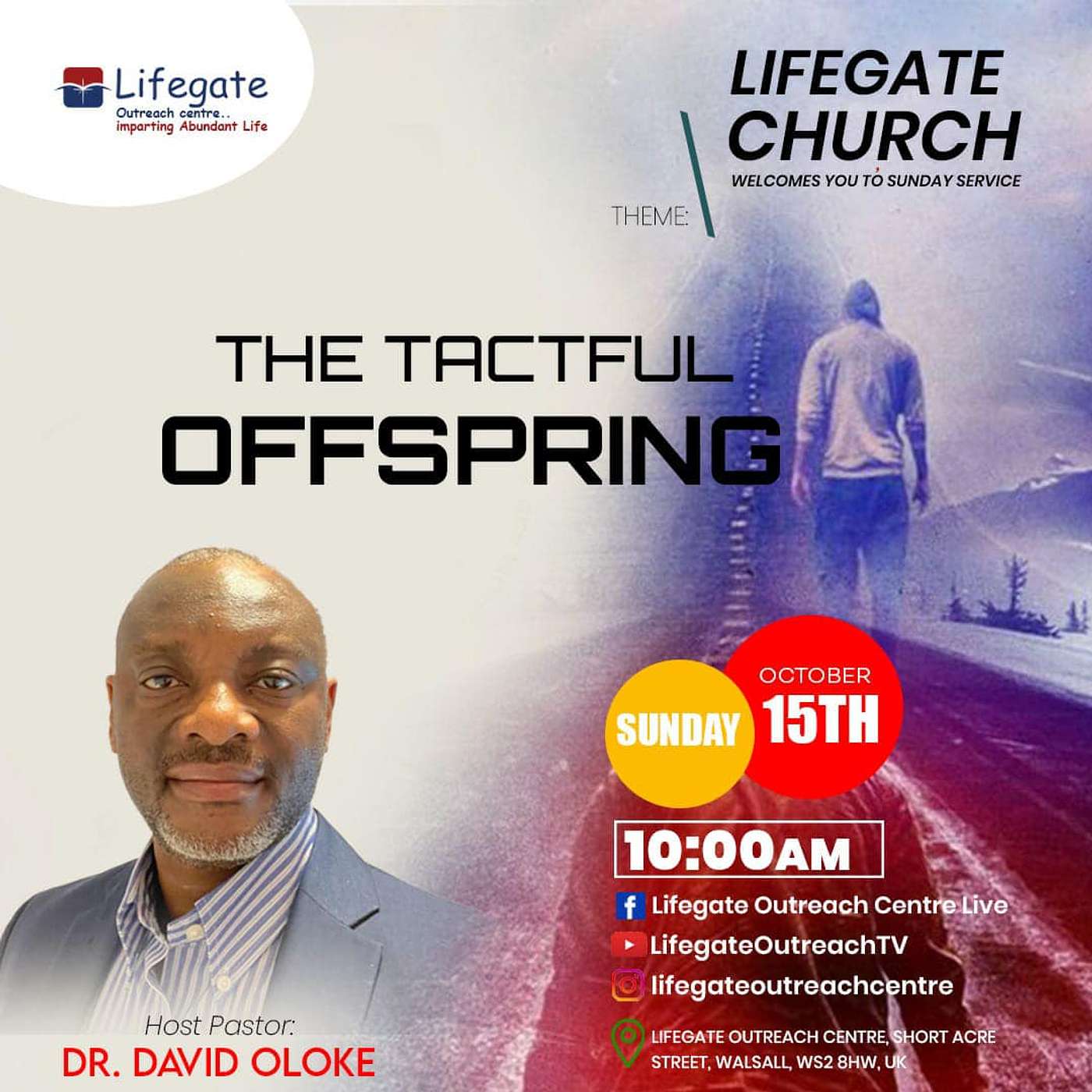 The Tactful Offspring - Lifegate Church - 15.10.23 episode artwork
