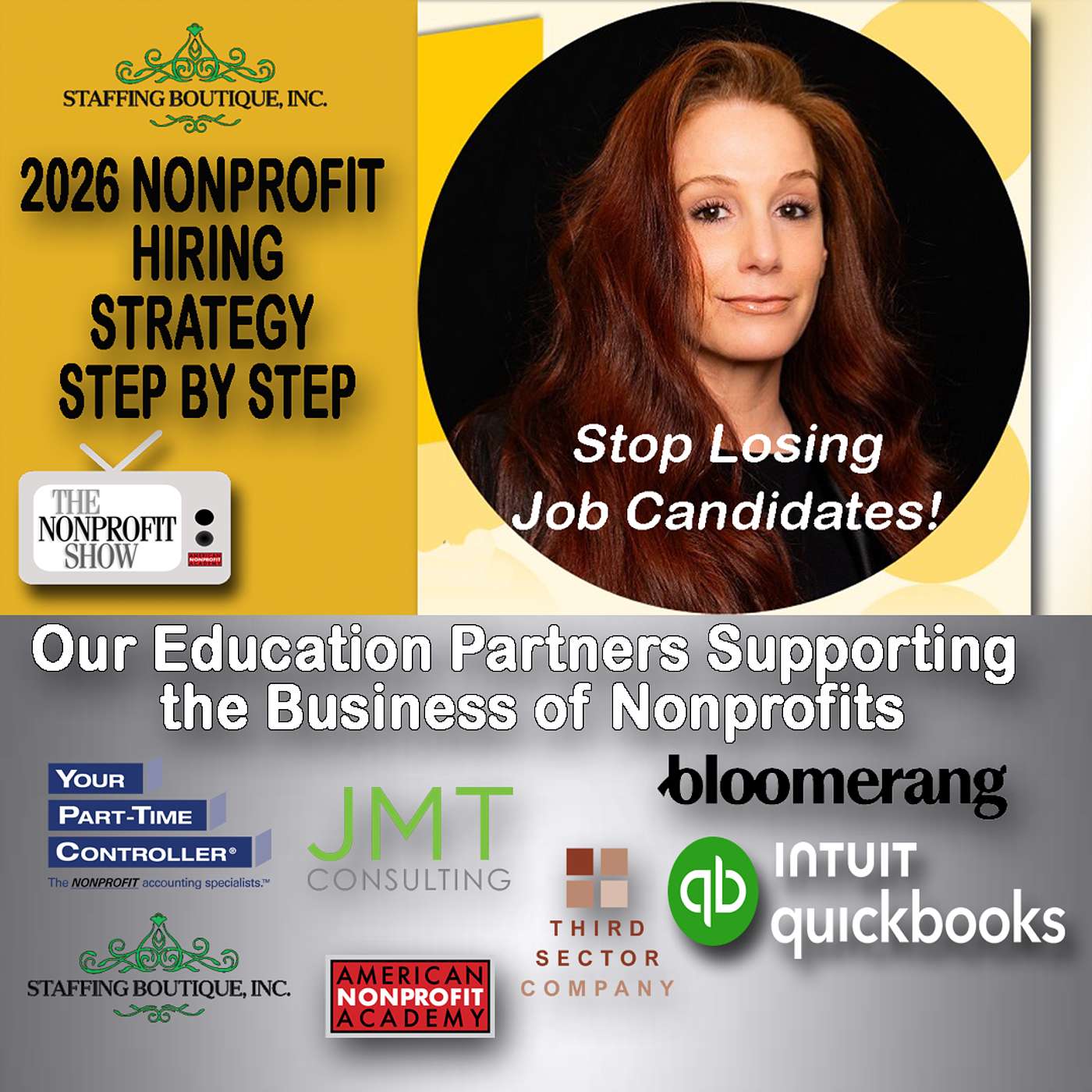 2026 Nonprofit Hiring Strategy Step by Step: Stop Losing Candidates episode artwork