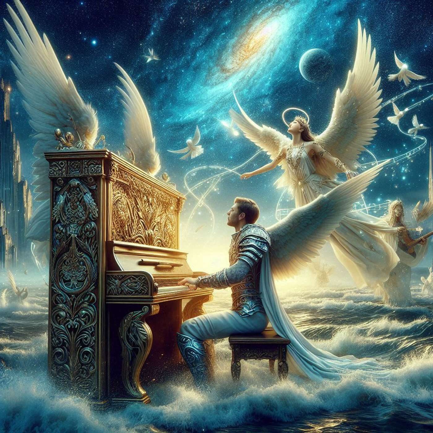 CD 5 tracks 62 63 64 My Destiny Is Calling vocals on part 1 of 3 take 1 live Nicholas Mazzio Lauren Mazzio The Rain