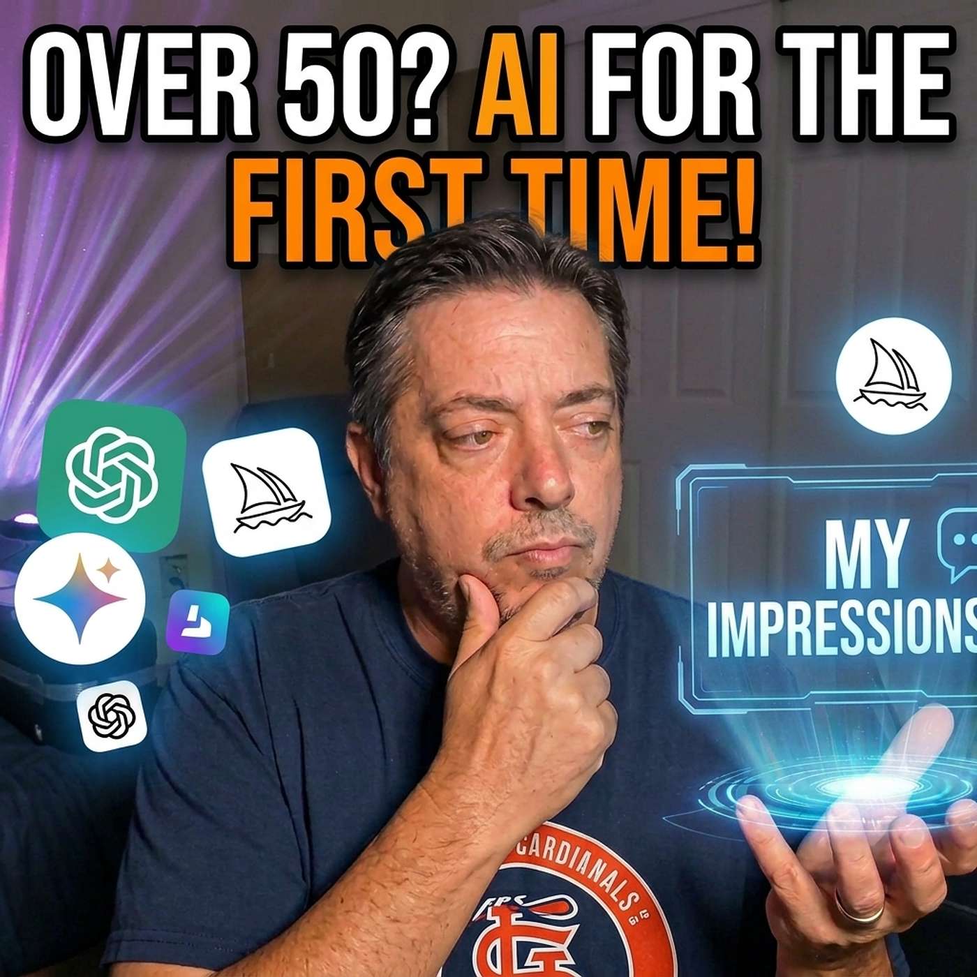 Embracing AI (Artificial Intelligence) at 50+ | What are we doing? episode artwork