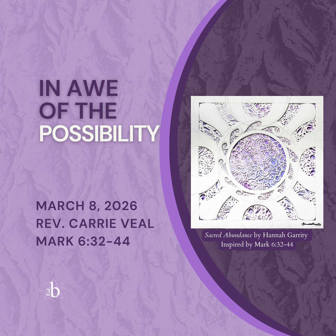 In Awe of the Possibility | Mark 6:32–44 In Awe of the Possibility | Mark 6:32–44
