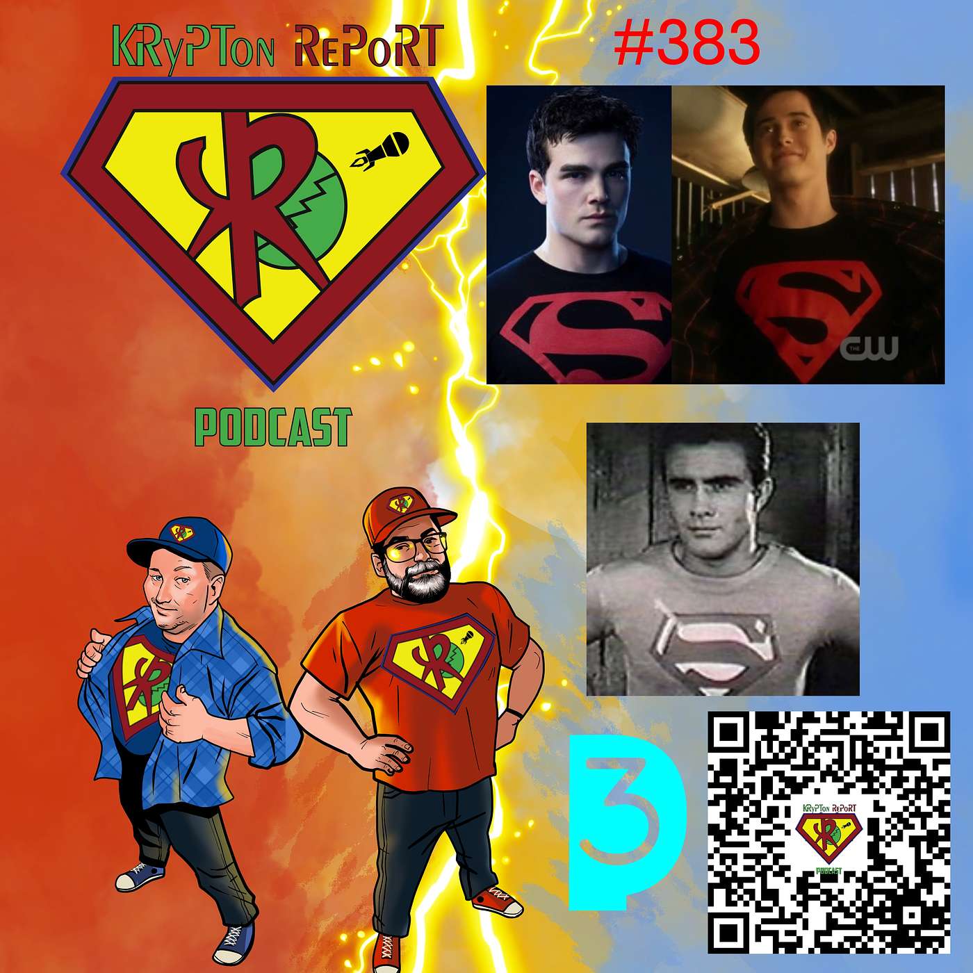 Actor's Spotlight Superboy's Lucas Grabeel and Josh Orpin episode artwork