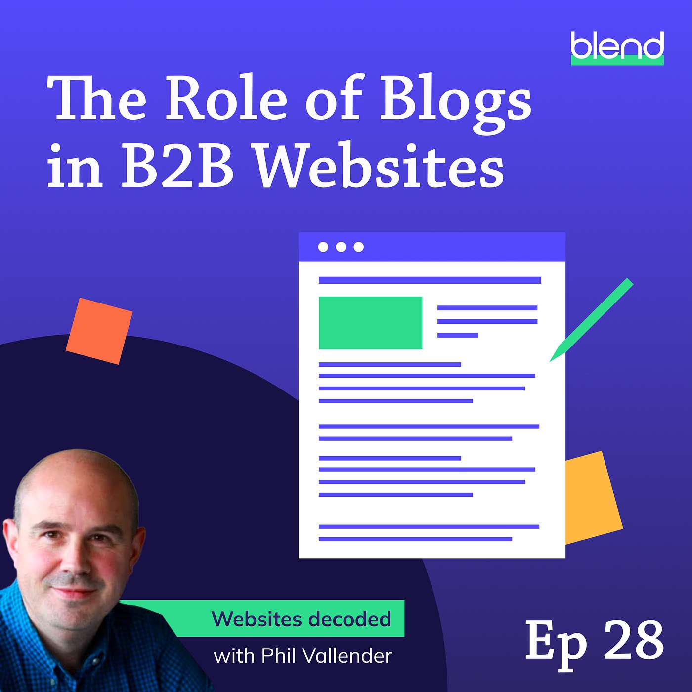 cover of episode Creating a Revenue-Driving B2B Blog