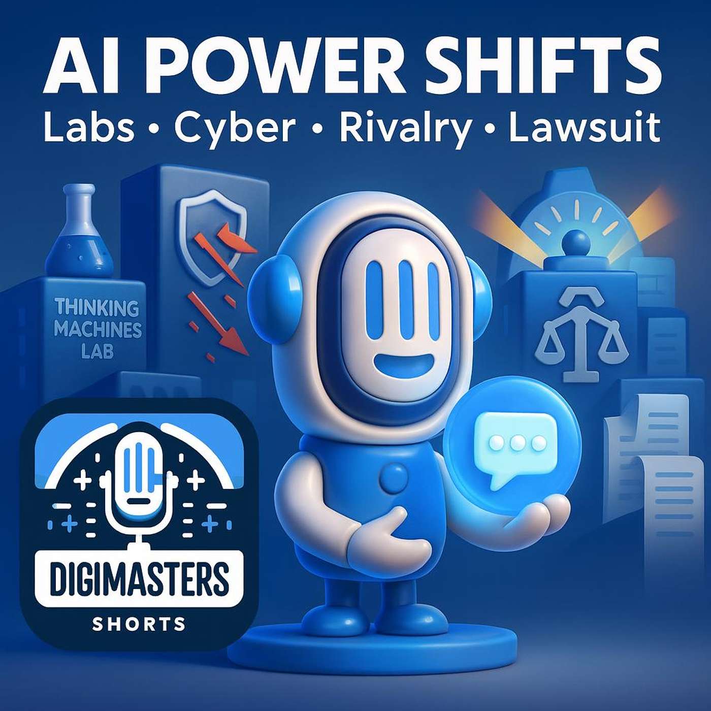 Mira Murati’s Thinking Machines Labs Revolutionizes AI Chat, Google Thwarted by AI-Driven Cyberattacks, OpenAI’s Daybreak Battles Anthropic, Microsoft’s Nadella Exposes OpenAI Lawsuit Drama episode artwork