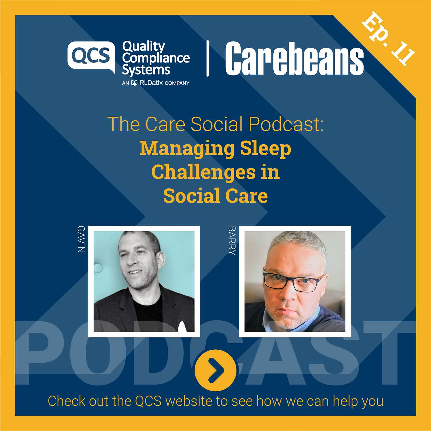 The Care Social Podcast Ep 11: Managing Sleep Challenges in Social Care