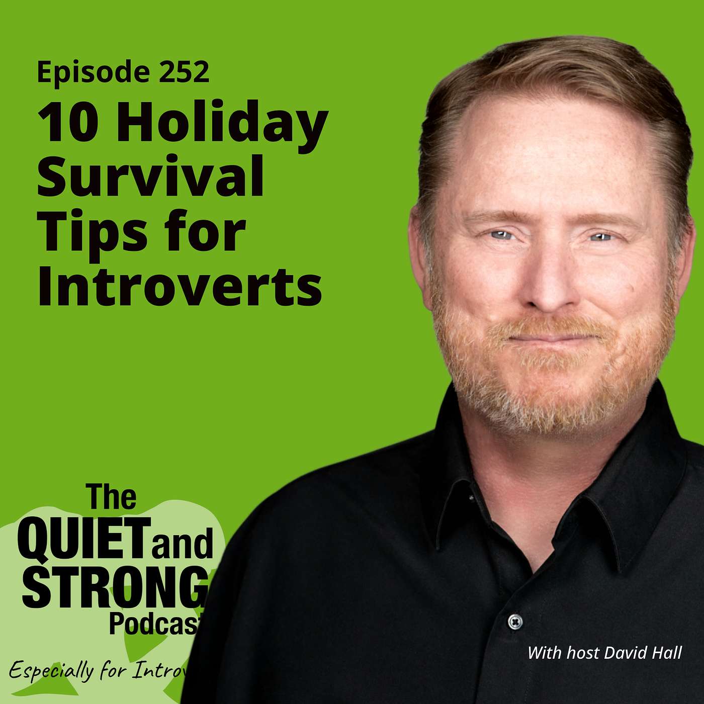 Ep 252 - 10 Holiday Survival Tips for Introverts with host David Hall