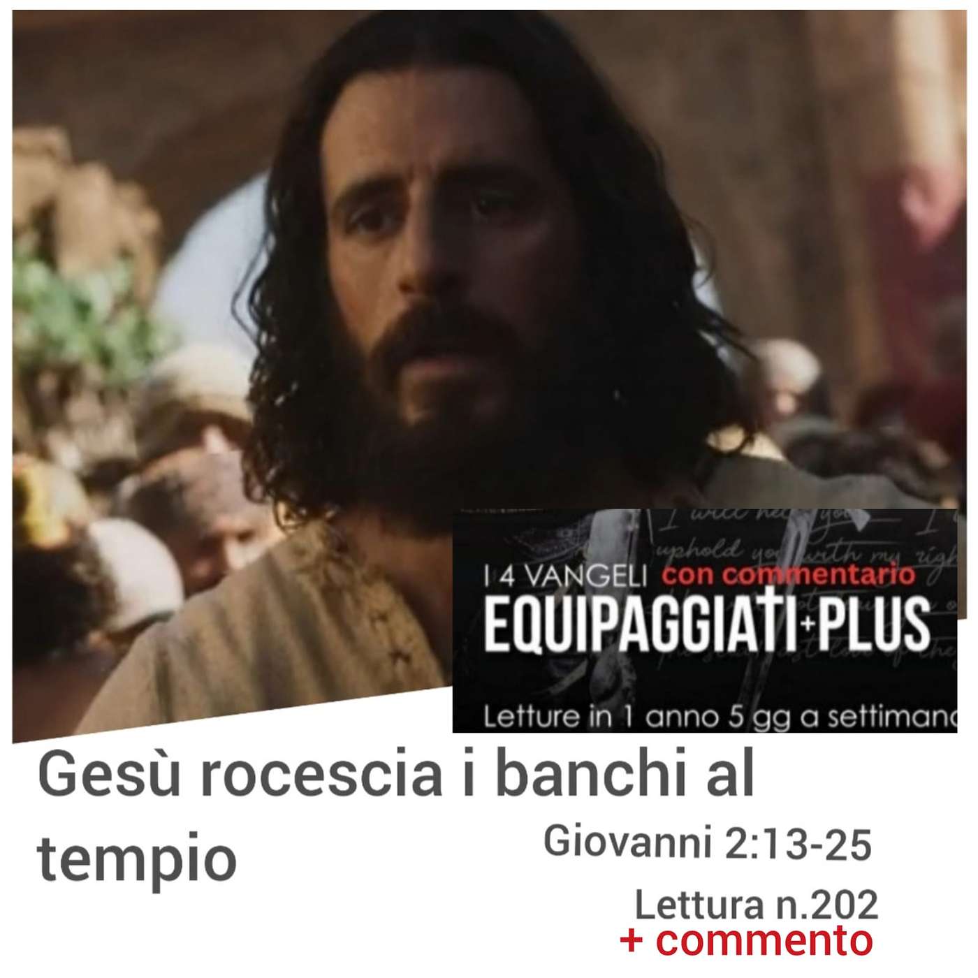 Gesù rovescia i banchi al Tempio - Giovanni 2:13-25 - #202 episode artwork