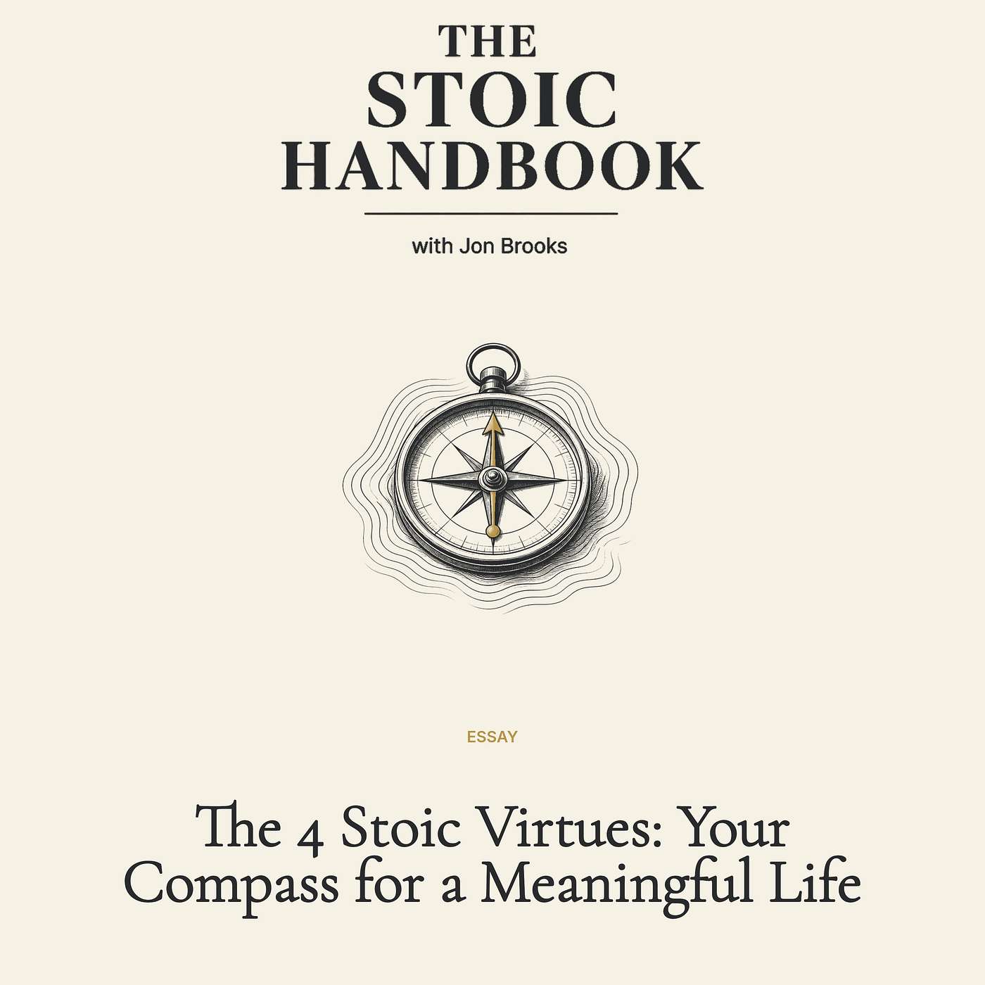 The 4 Stoic Virtues: Your Compass for a Meaningful Life episode artwork