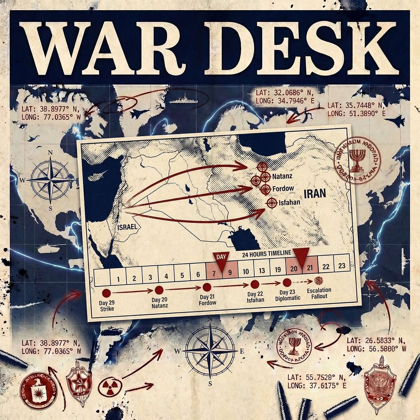 Day 29: Israel strikes Iran nuclear sites; Iran hits Prince Sultan, 10 US wounde episode artwork