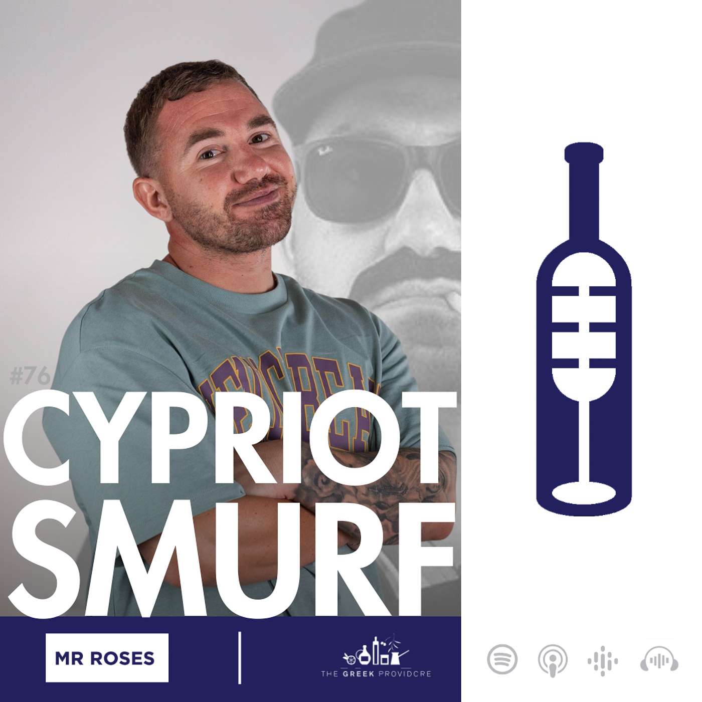 Cypriot Smurf – comedian, Peter Kypri