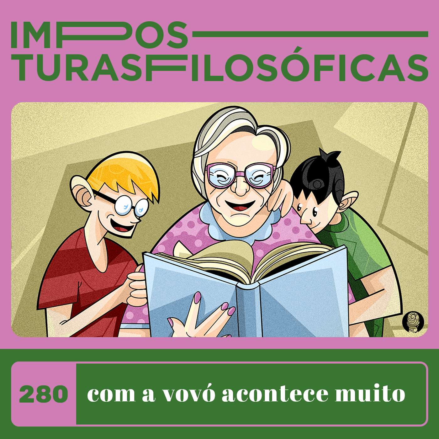 #280 com a vovó acontece muito | Pierre Hadot, Horácio, carpe diem episode artwork