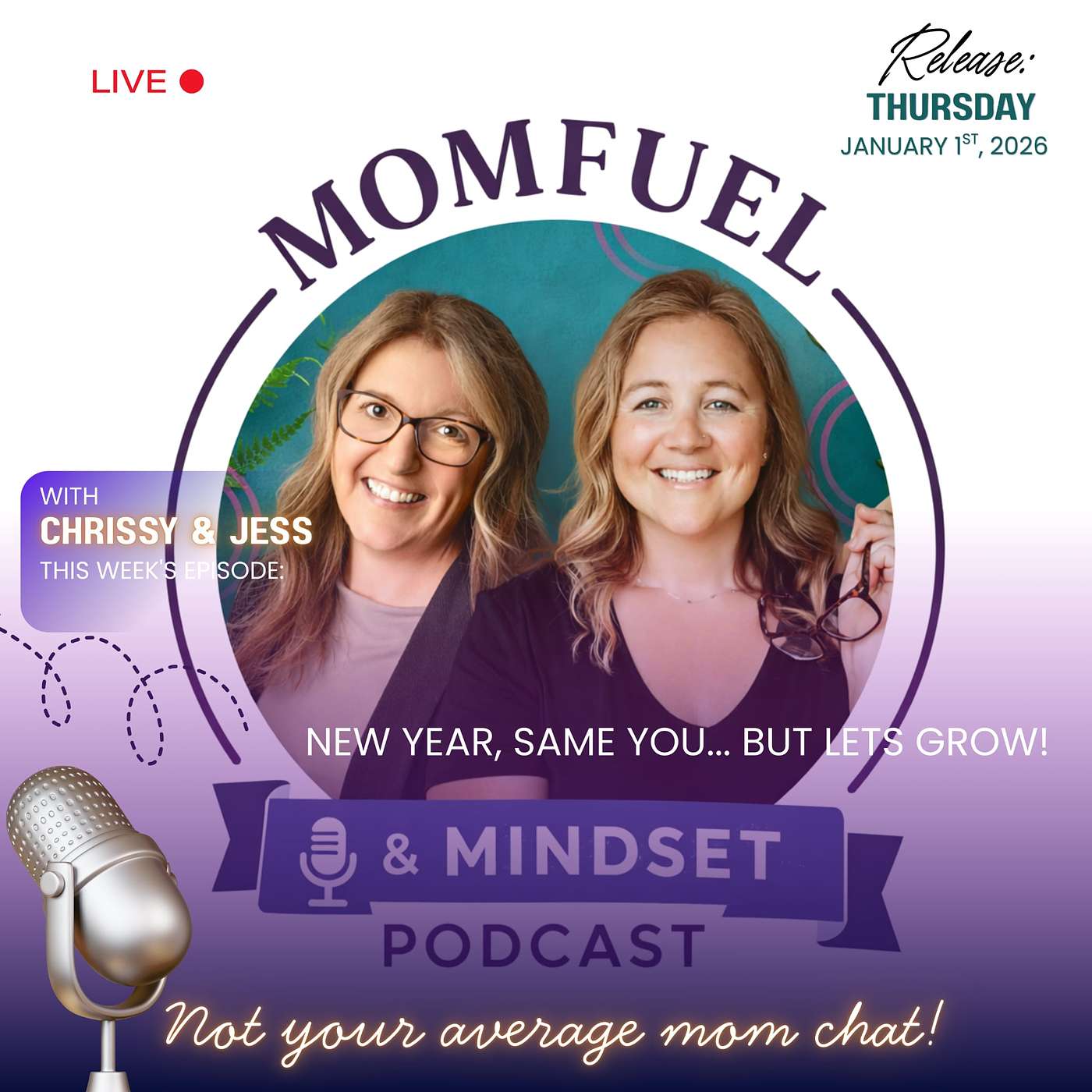 Momfuel & Mindset - Episode 3. New Year, Same Me...But Lets Grow!