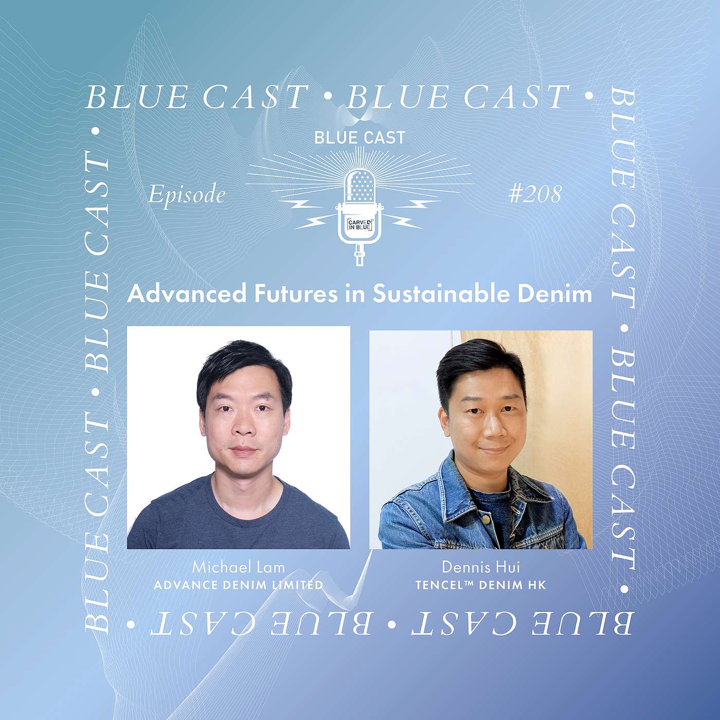 BLUE CAST by TENCEL™  / CARVED IN BLUE®