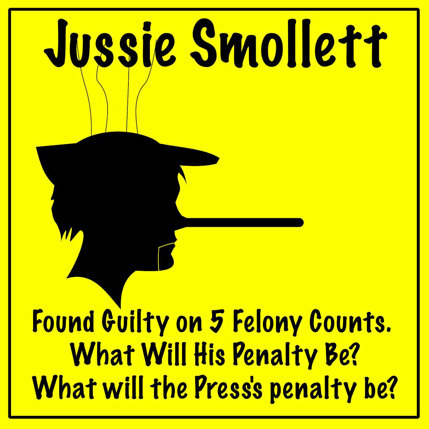 Jussie Smollett Found Guilty on 5 Felony Counts. What Will His Penalty Be? What will the Press's penalty be?