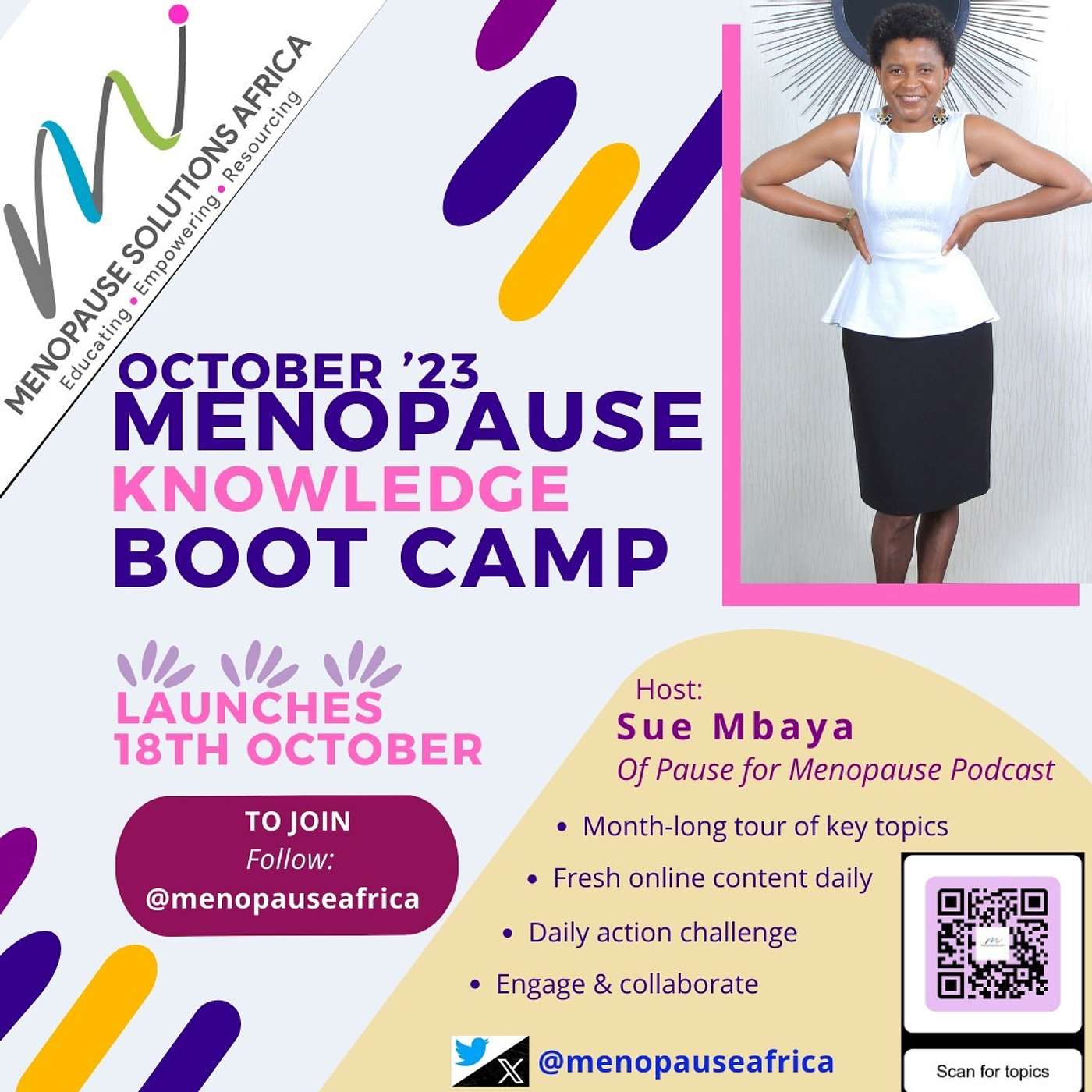 Menopause Knowledge Bootcamp '23 Trailer episode artwork