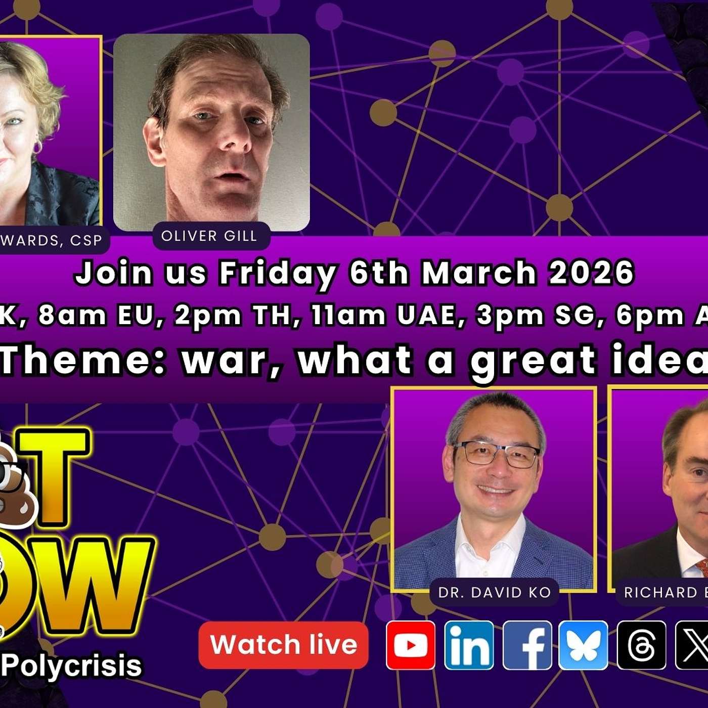 The Sh*t Show: war, what a great idea!