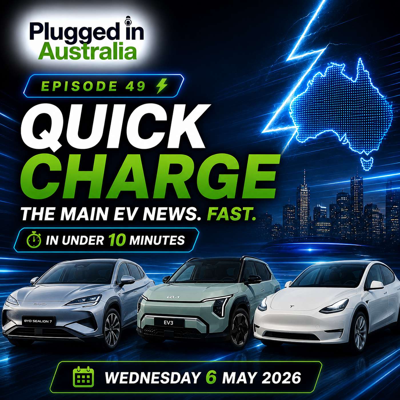 Quick Charge: EV Sales Hit Records, BYD Takes Second, Tax Break Changes and Geely Goes Big episode artwork