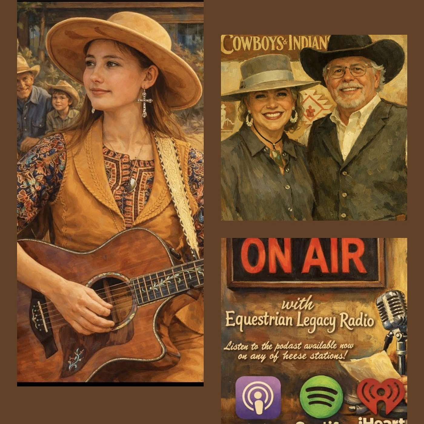 BIRDIE NICHOLS on EQUESTRIAN LEGACY RADIO'S CAMPFIRE CAFE