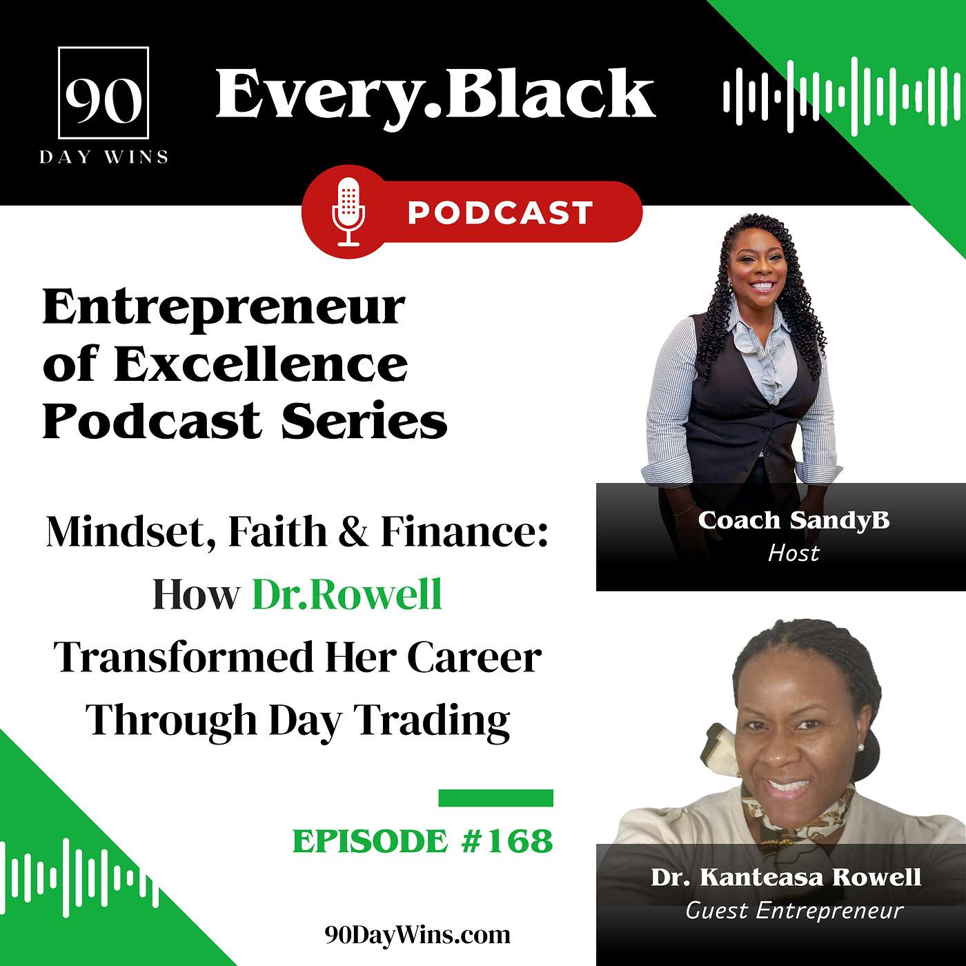 168. Mindset, Faith & Finance: How Dr.Rowell Transformed Her Career Through Day Trading
