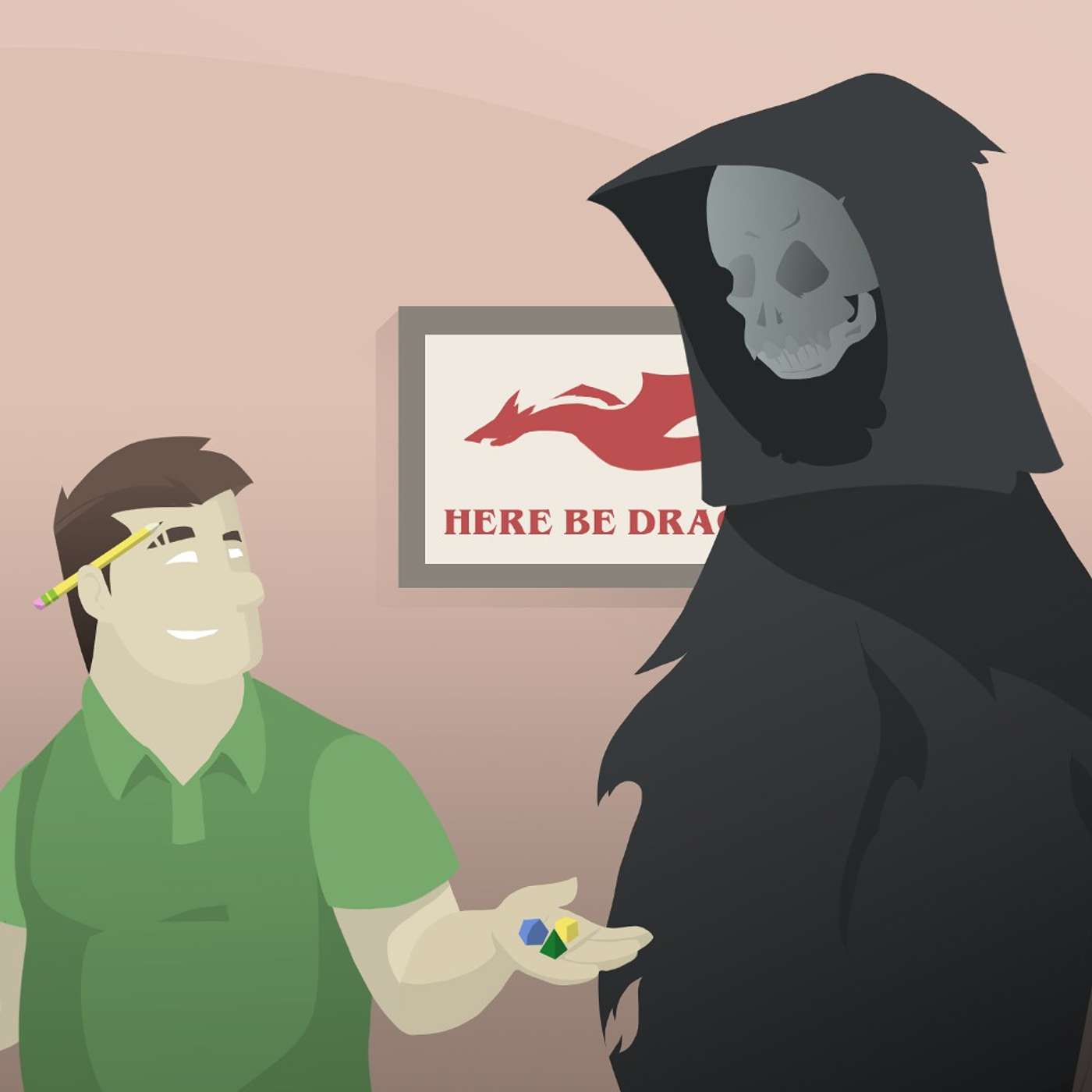 Death And A D20: How The DM Tricked Death Into Playing DnD For His Soul (Part 1)